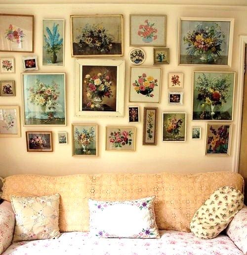 best Vintage Flower Wall Art