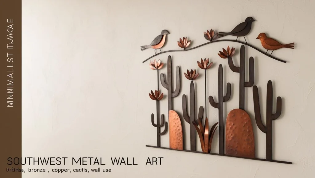 How to design southwest metal wall art 
