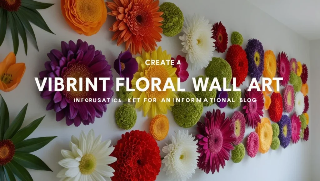 Best way to choose wall art flowers.