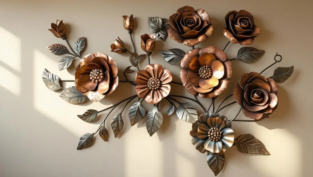 New antique metal wall art design