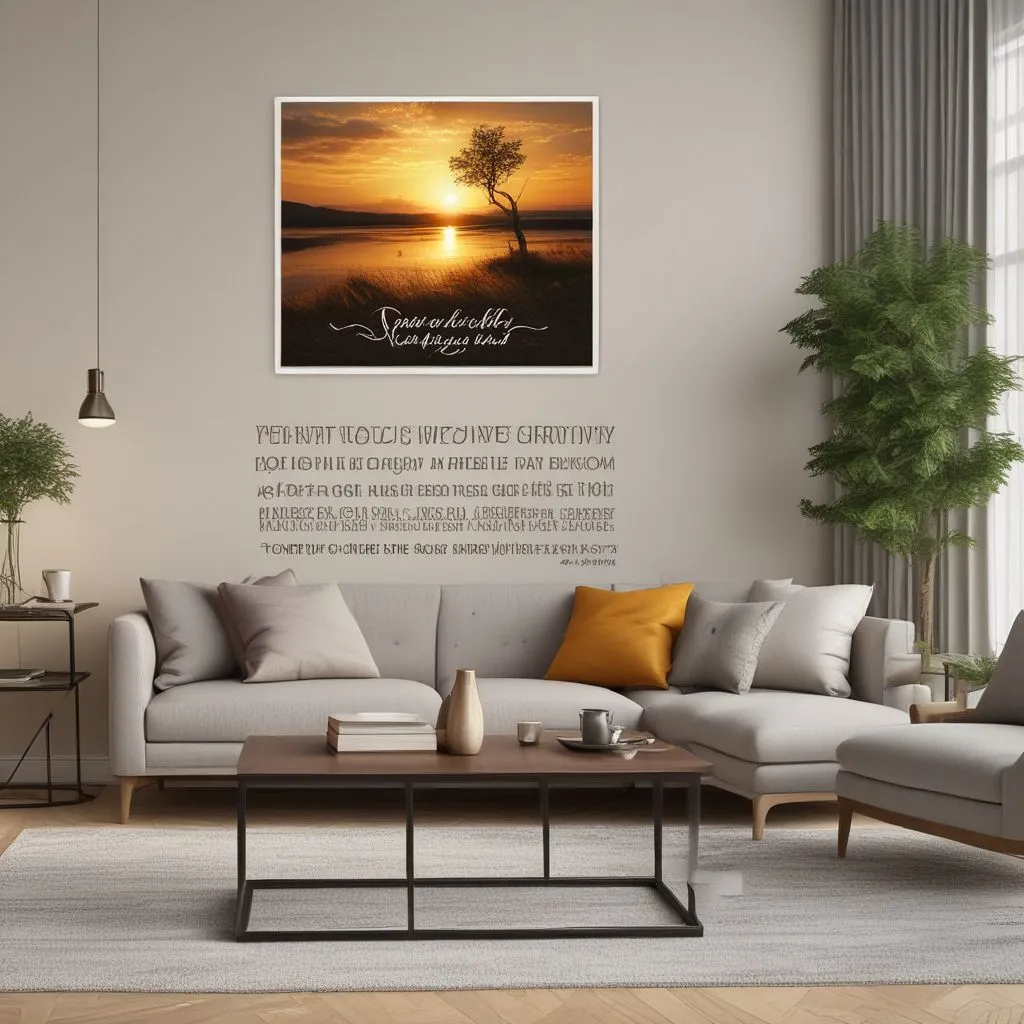 Christian wall art for living room above fireplace