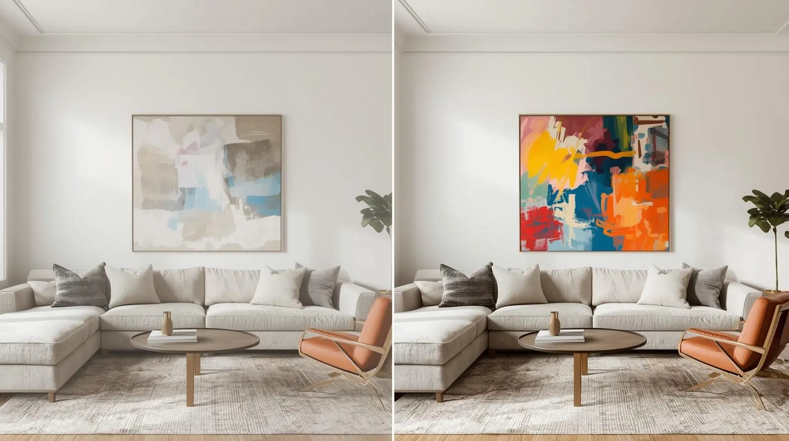how to choose modern abstract wall art for your home